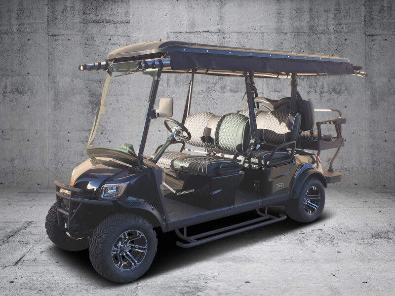 Masinuta electrica pentru Golf ICOCAR Ranger 4+2 3.0, 6 locuri cu bancheta spate rabatabila