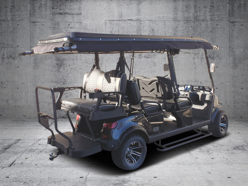 Masinuta electrica pentru Golf ICOCAR Ranger 4+2 3.0, 6 locuri cu bancheta spate rabatabila