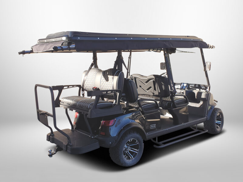 Masinuta electrica pentru Golf ICOCAR Ranger 4+2 3.0, 6 locuri cu bancheta spate rabatabila