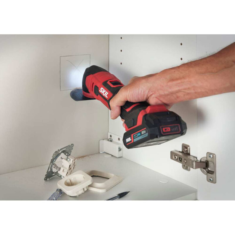 3620 APP06 05311247 - SKIL 3620 AA, Unealta multifunctionala (Multi-Tasker) Brushless MF1E3620AA, 11000-16000 rpm, + 1xAcuu, incarcator si accesorii - SOLGARDEN