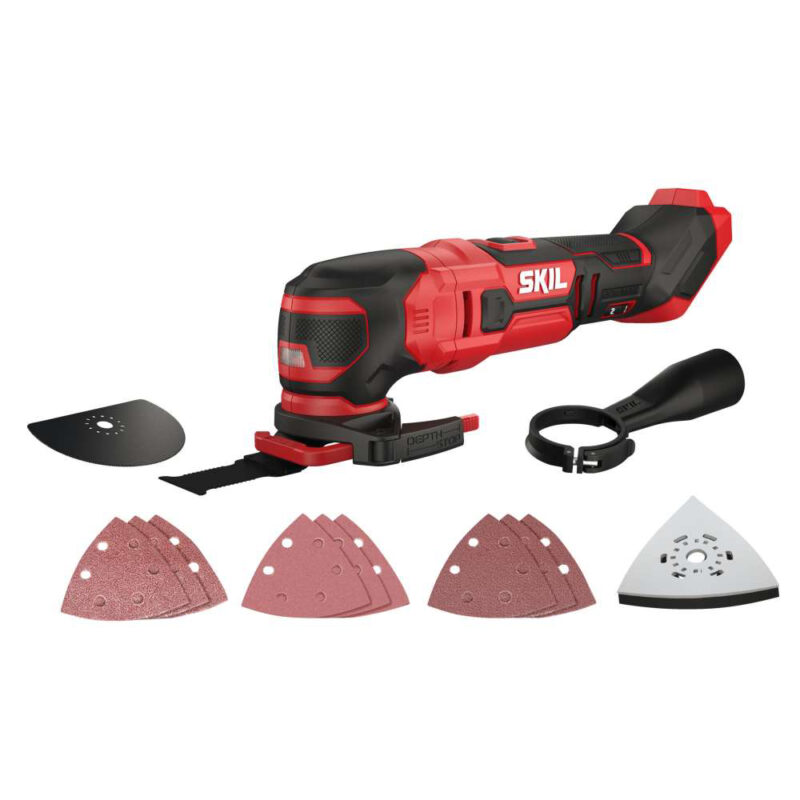 3620CA D 05311249 - SKIL 3620 CA, Unealta multifunctionala (Multi-Tasker) Brushless MF1E3620CA, 11000-16000 rpm, doar corpul, + accesorii - SOLGARDEN