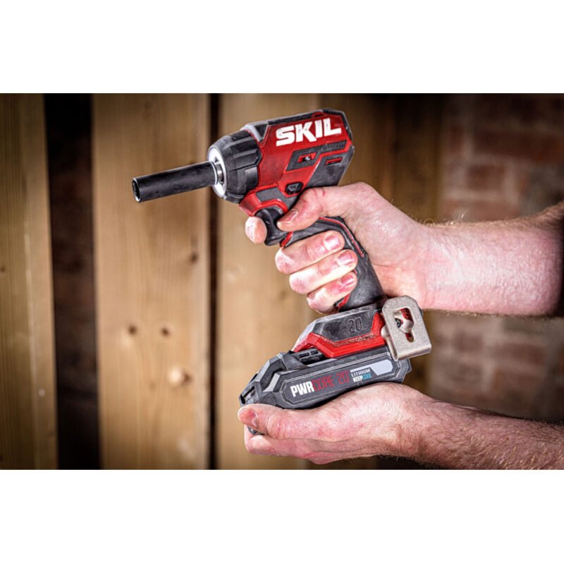 SD1E3265JA 10 01271530 - SKIL 3265 JA cheie de impact cu acumulator, compact Brushless, cuplu maxim 250 nm, cu adaptor hexagonal 3/8" - 1/2", geanta de transport, doar corpul - SOLGARDEN