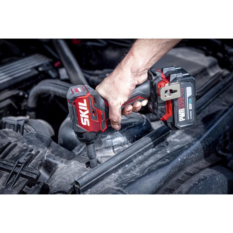 SD1E3265JA 3 01271530 - SKIL 3265 JA cheie de impact cu acumulator, compact Brushless, cuplu maxim 250 nm, cu adaptor hexagonal 3/8" - 1/2", geanta de transport, doar corpul - SOLGARDEN