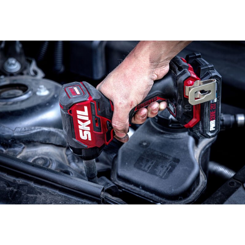 SD1E3265JA 5 01271530 - SKIL 3265 JA cheie de impact cu acumulator, compact Brushless, cuplu maxim 250 nm, cu adaptor hexagonal 3/8" - 1/2", geanta de transport, doar corpul - SOLGARDEN