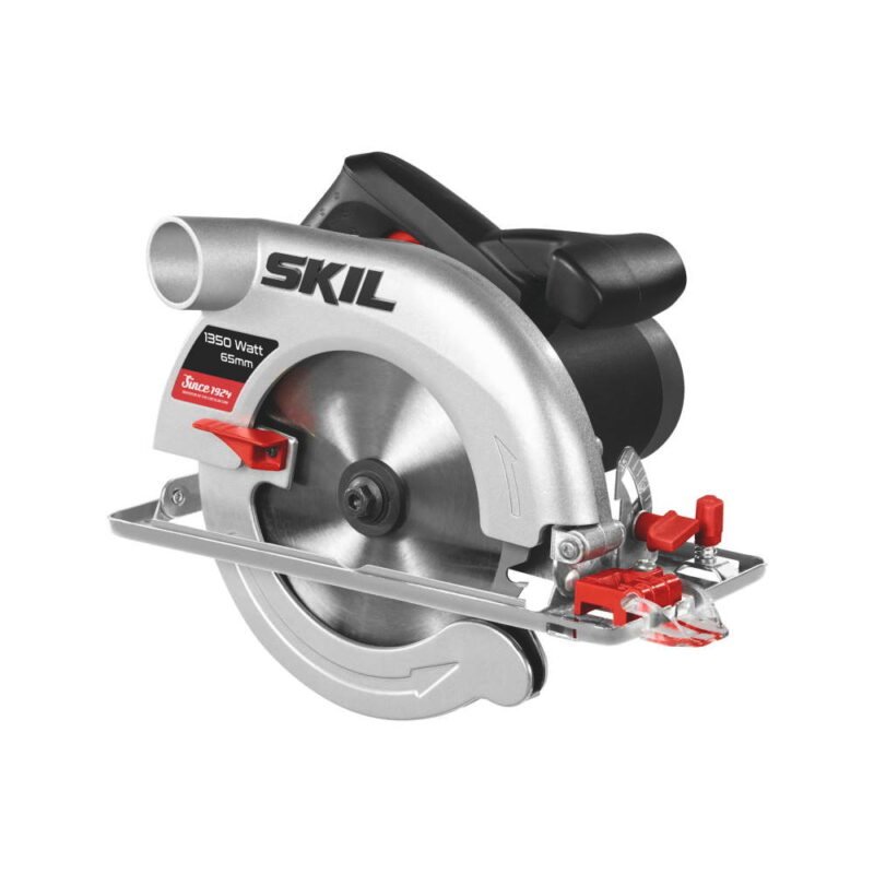 skil F0155765AA 1 - SKIL 5765 AA, Fierastrau circular de mana F0155765AA, 5000 rpm, 1350W, d. max. disc 184mm, + accesorii - SOLGARDEN