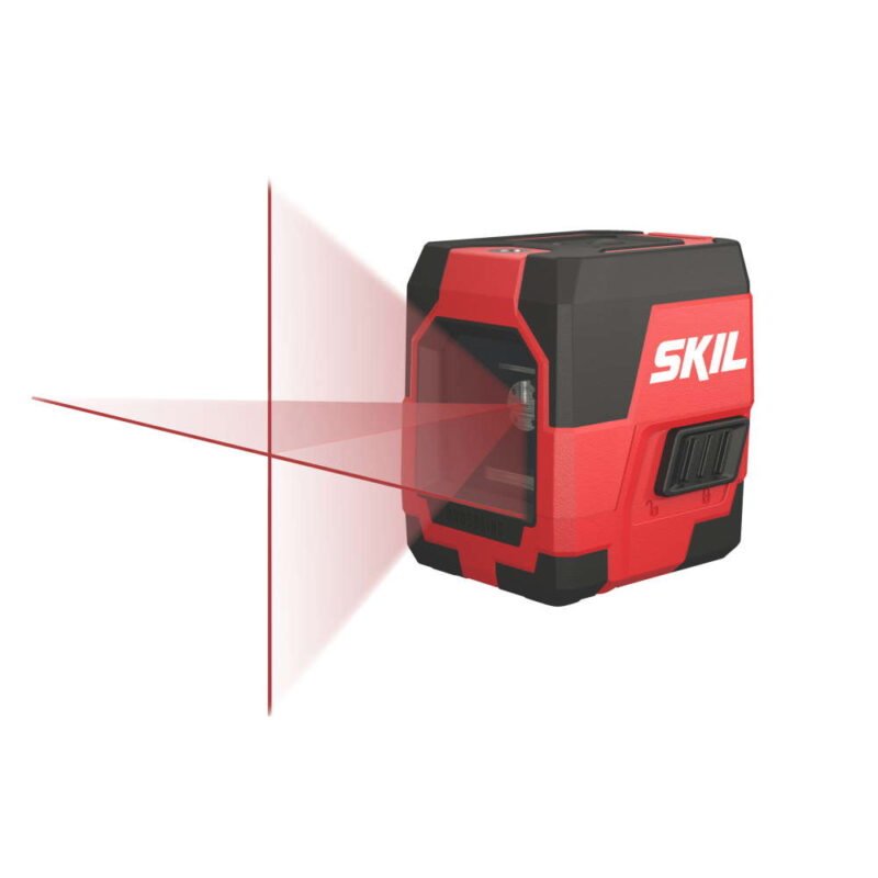 skil MT1E1910AA 4 - SKIL 1910 AA Nivela laser cu linie n cruce, lumina rosie, raza actiune 15m, prindere trepied 1/4, Accu Li-Ion, include incarcator micro USB si clema de prindere - SOLGARDEN