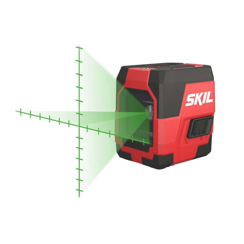 skil MT1E1911DA 10 - SKIL 1911 DA Nivela laser cu linie n cruce, lumina verde, raza actiune 20m, prindere trepied 1/4, Accu Li-Ion, include incarcator micro USB, trepied si geanta de transport - SOLGARDEN