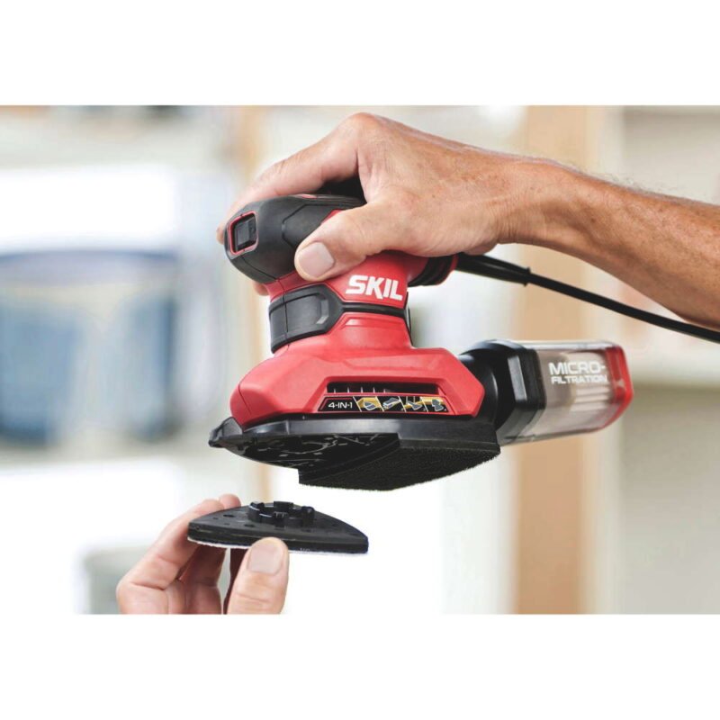 skil SR1E7261AA 5 - SKIL 7261 AA, Slefuitor cu zgomot si vibratii reduse SR1E7261AA, 29000 rpm, 160W, + accesorii - SOLGARDEN