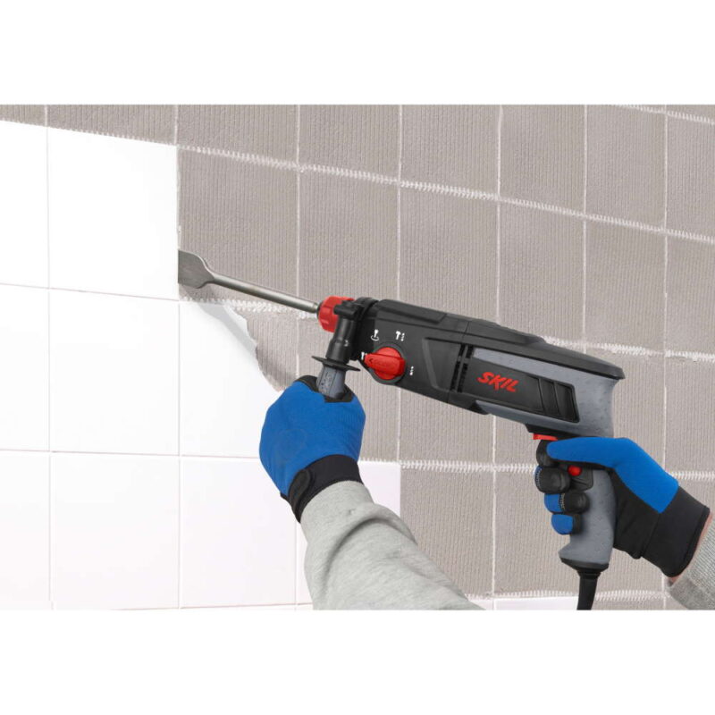 SKIL 1763 AK Ciocan rotopercutor F0151763AK, 4 functii, SDS+, 2.4 J, 0-950 rpm, 220V, 1010W, + accesorii si geanta