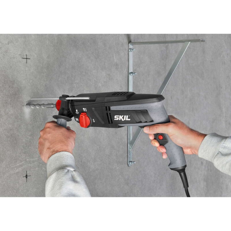 SKIL 1763 AK Ciocan rotopercutor F0151763AK, 4 functii, SDS+, 2.4 J, 0-950 rpm, 220V, 1010W, + accesorii si geanta