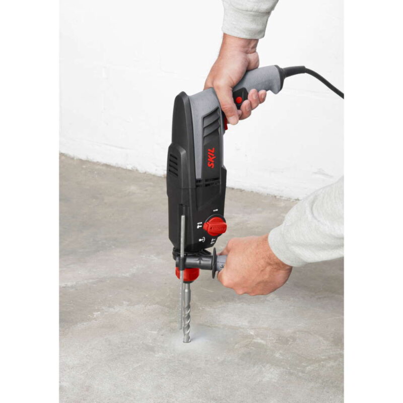 SKIL 1763 AK Ciocan rotopercutor F0151763AK, 4 functii, SDS+, 2.4 J, 0-950 rpm, 220V, 1010W, + accesorii si geanta