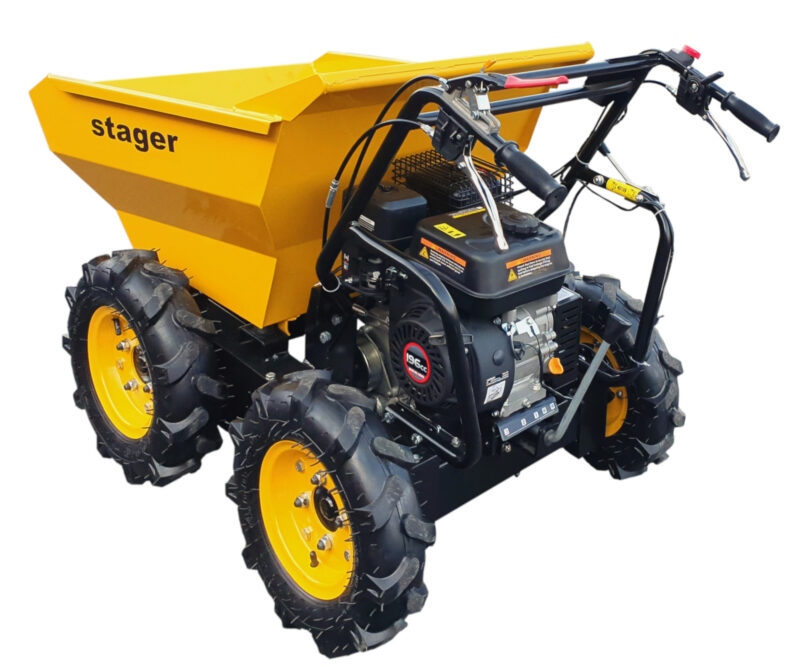 Roaba cu motor termic Stager RMT300, 6.5CP, 300kg, 4roti