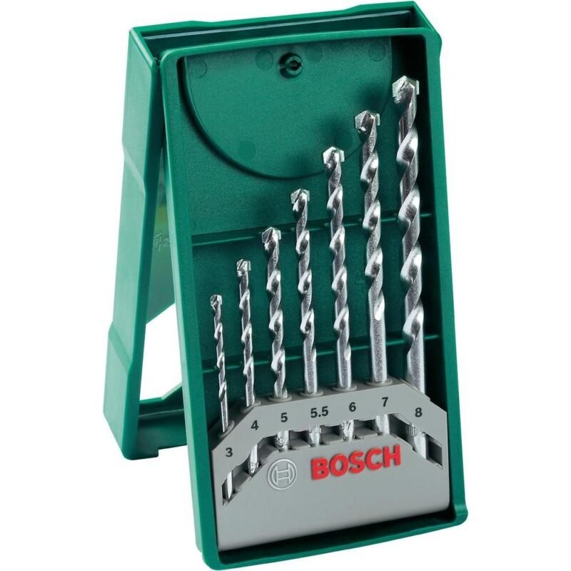 56606 3435 20948 - Set 7 burghie X-Line pentru zidarie, D3-8mm Bosch - SOLGARDEN