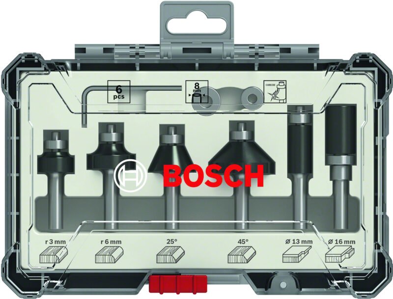 90478 12122 2607017469 - Set 6 freze HM tija 8mm Bosch - SOLGARDEN