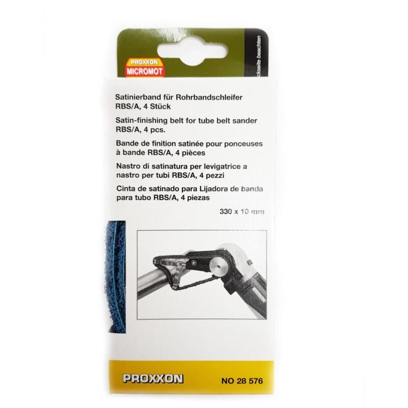 proxxon20micromot 28576 2 - Curea satinare Inox, pentru RBS/A, Proxxon 28576 - SOLGARDEN