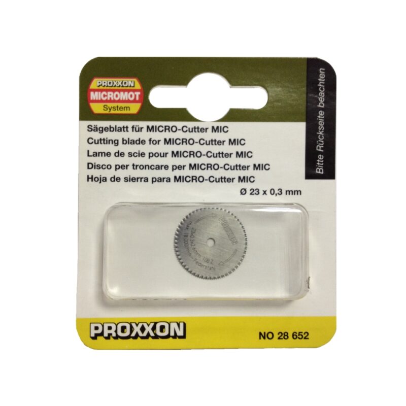 proxxon20micromot 28652 2 - Disc de schimb pentru MICRO Cutter MIC, Proxxon 28652 - SOLGARDEN