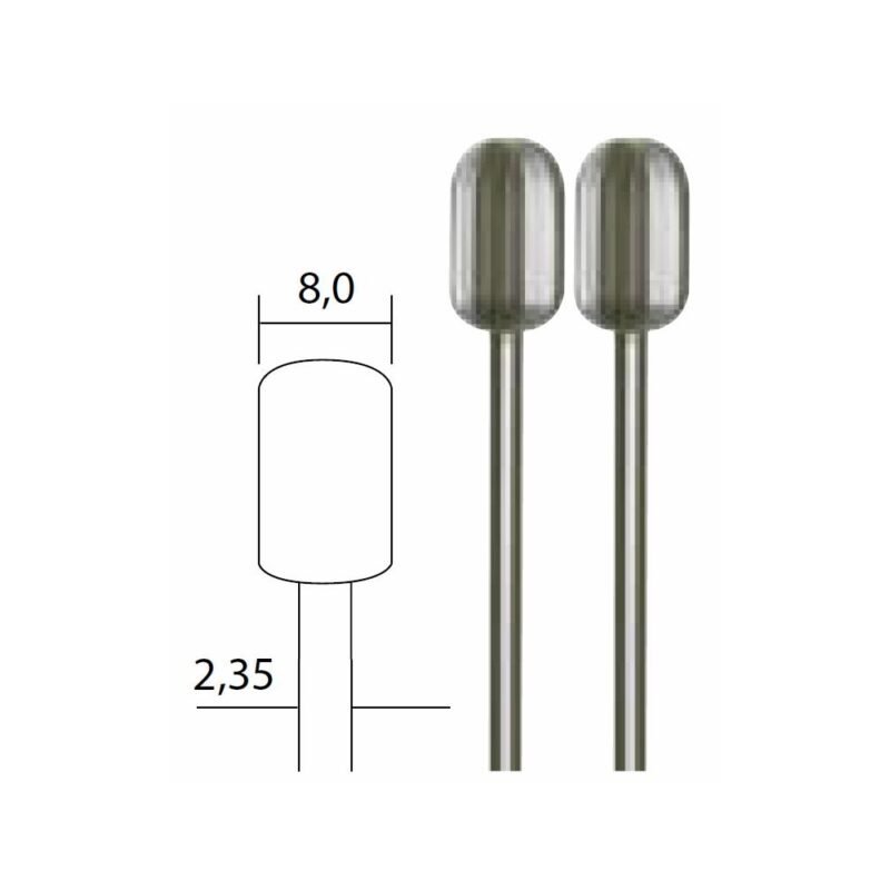 proxxon20micromot 28726 2 - Set 2 freze din aliaj de otel-wolfram-vanadiu, Proxxon 28726 - SOLGARDEN