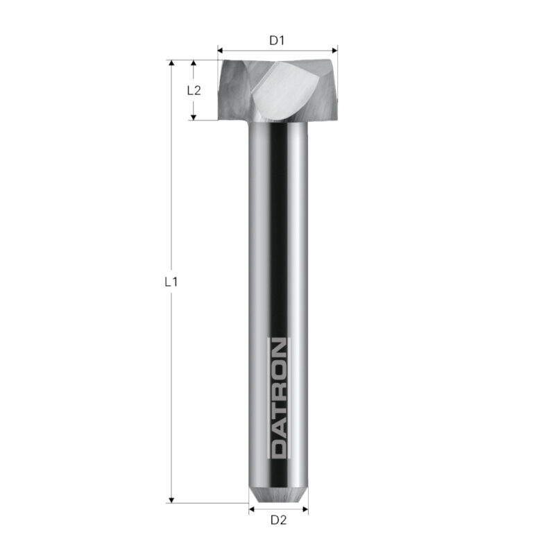 Freza etajata frontala, Datron 0078818, 18.0x10.0x12.0mm