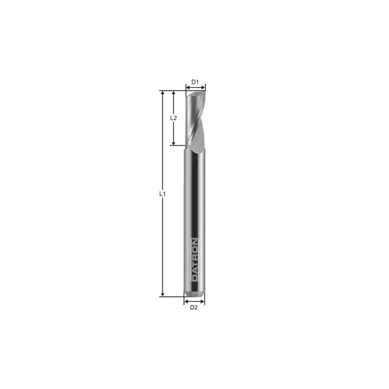 datron20dg1 0068010E 2 - Freza cu 1 canelura, Datron 0068010E, 1.0x3.0mm - SOLGARDEN