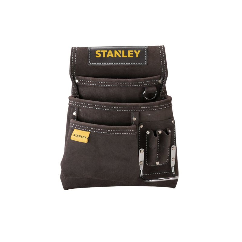 STST1 80114 1 05171453 - Suport din piele pentru curea, 3 buzunare pentru scule Stanley STST1-80114 - SOLGARDEN