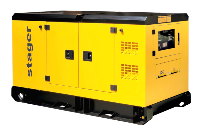 Stager YDY28S3 Generator insonorizat 28kVA, 36A, 1500rpm, trifazat, diesel