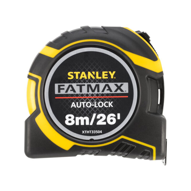 Stanley XTHT0-33504, ruleta autolock fatmax 8m, Mylar®, BladeArmor, magnet fix, 8m/26Inch x 32mm + un carlig detasabil, blister