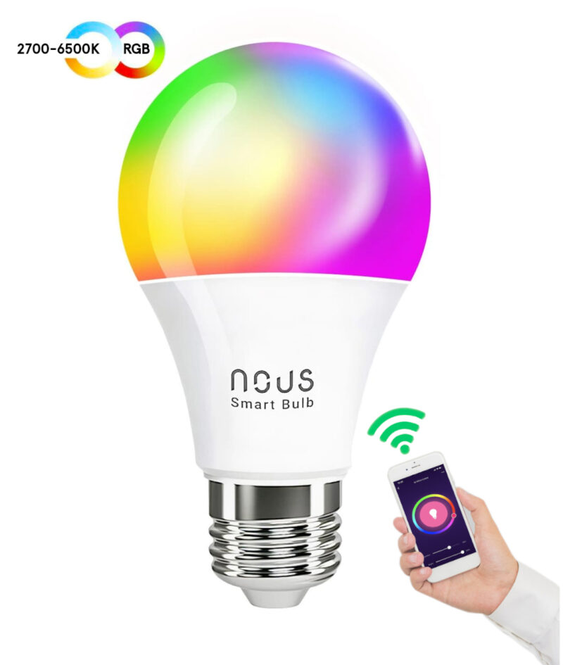 bec led rgb smart brennenstuhl sb 800 e27 control din aplicatie copie 761 4699 - Bec LED RGB Smart NOUS P3, E27, Control din aplicatie - SOLGARDEN