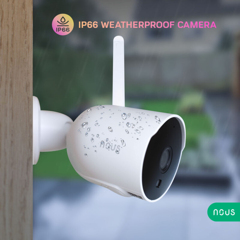 camera de supraveghere ip wifi nous w6 smart exterior 2k ultra hd 3mp detectare micare night vison rotire copie 468674 - Camera de supraveghere IP WIFI NOUS W7P Smart, Exterior, 3MP, Detectare micare, Night vision - SOLGARDEN