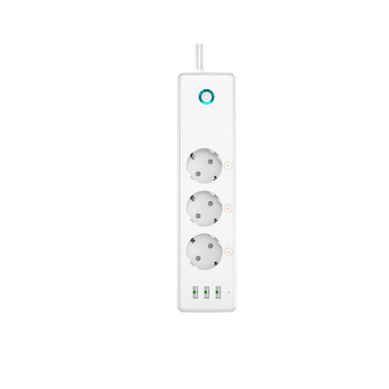 gosund wifi smart power strip p1.jpg 342 8516 - Prelungitor Smart Gosund P1, Wifi, 15W. 3A - SOLGARDEN