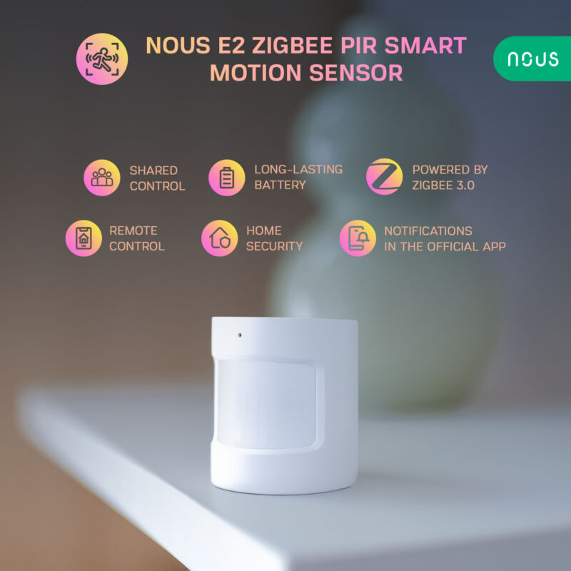 hub inteligent de tip gateway nous e1 wifi zigbee copie 902246 - Senzor Smart de Miscare PIR NOUS E2, ZigBee - SOLGARDEN