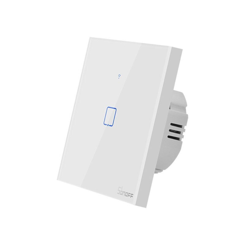 intrerupator smart cu touch wifi rf 433 sonoff t1 eu tx 3 canale copie 306 9001 - Intrerupator Smart cu Touch Wifi + RF 433 Sonoff T1 EU TX, 1 canal - SOLGARDEN