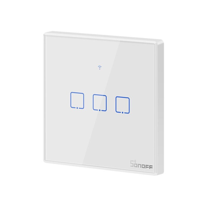 intrerupator smart cu touch wifi rf 433 sonoff t2 eu tx 2 canale copie 309 5423 - Intrerupator Smart cu Touch WiFi + RF 433 Sonoff T2 EU TX, (3 canale) - SOLGARDEN