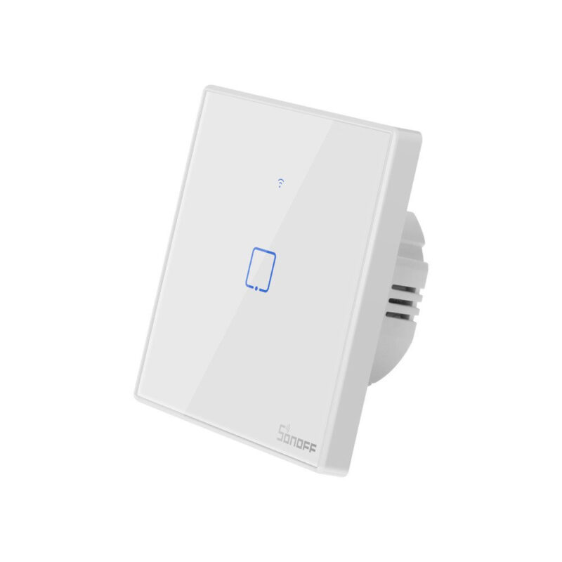 intrerupator smart cu touch wifi rf 433 sonoff t2 eu tx 2 canale copie 800 1806 - Intrerupator Smart cu Touch WiFi + RF 433 Sonoff T2EU1C TX, (1 canal) - SOLGARDEN