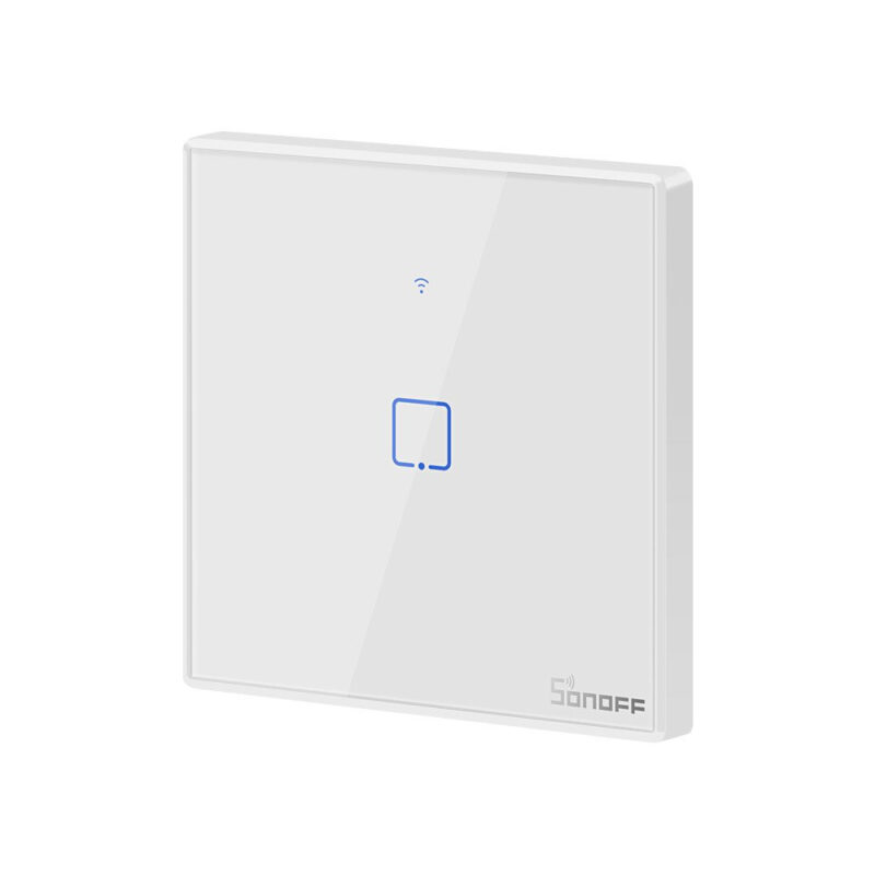 intrerupator smart cu touch wifi rf 433 sonoff t2 eu tx 2 canale copie 800 5113 - Intrerupator Smart cu Touch WiFi + RF 433 Sonoff T2EU1C TX, (1 canal) - SOLGARDEN