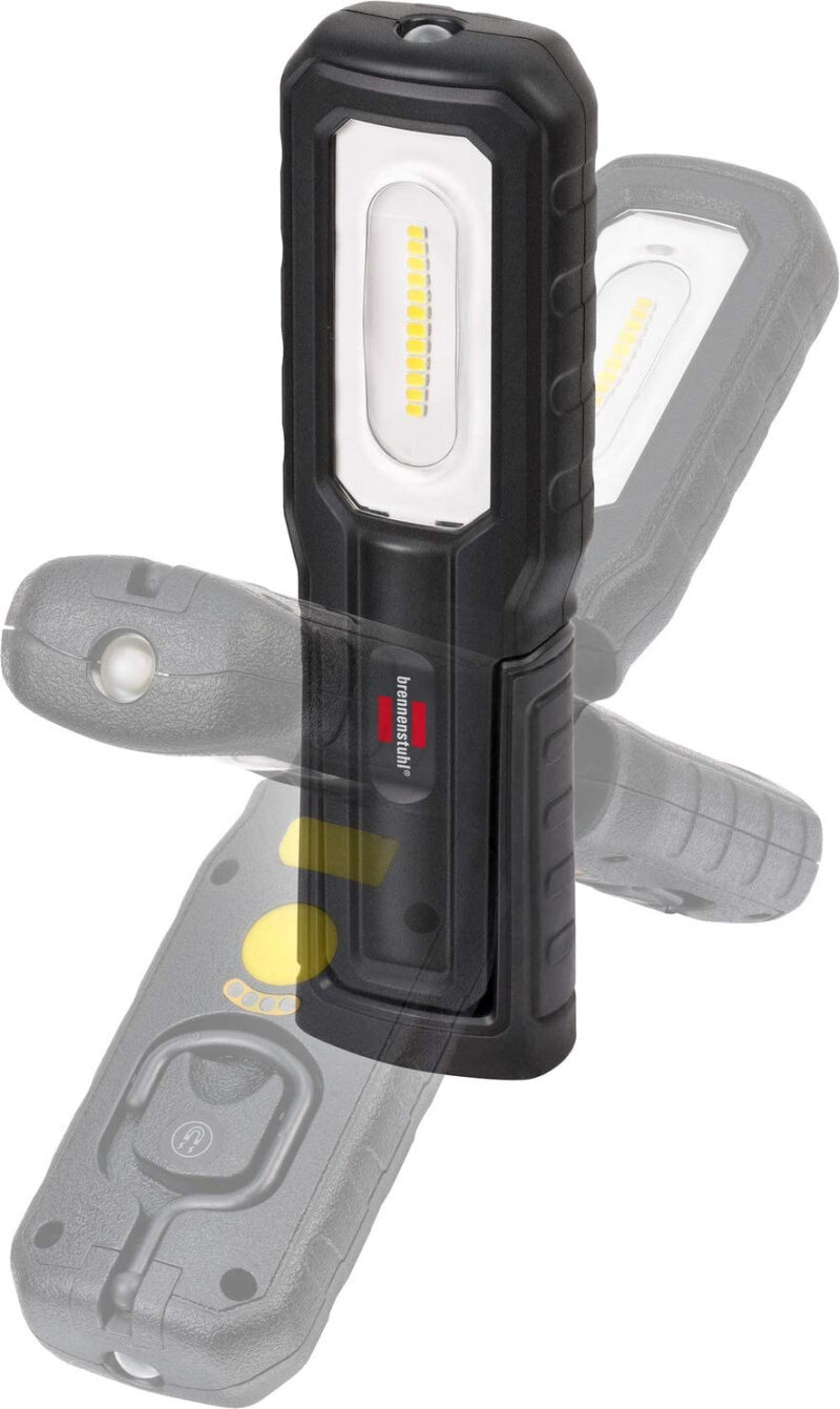 lanterna de lucru led brennenstuhl multifunctionala 300 lumeni reincarcabila sistem de agatare magneti puternici functionare 10 ore copie 380 3149 - Lanterna de Lucru LED Brennenstuhl HL 700 A Multifunctionala, 700 Lumeni, Reincarcabila, Sistem de agatare, Magneti puternici, functionare 10 ore, IP54 - SOLGARDEN