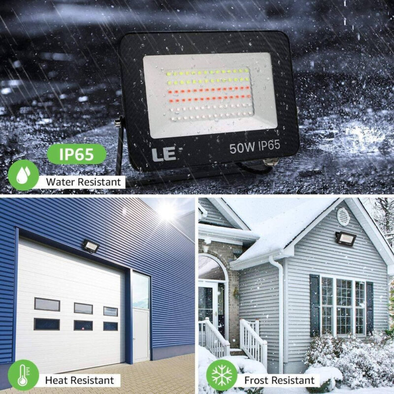 set 2 proiectoare de podea led rgb lepro telecomanda 15w ip65 waterproof copie 008417 - Set 2 proiectoare de podea LED RGB Lepro, Telecomanda , 50W, IP65 waterproof - SOLGARDEN