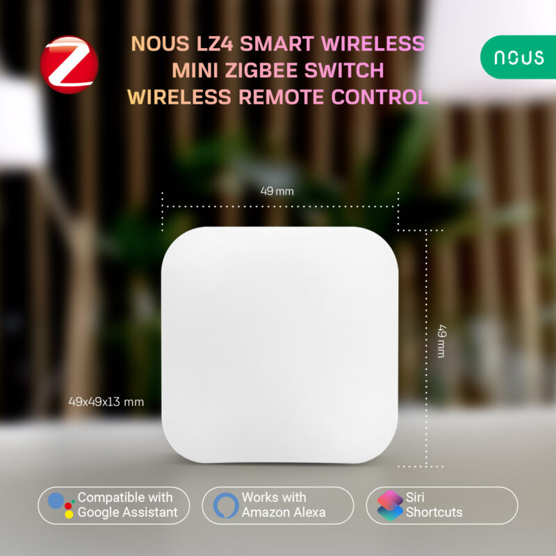 telecomanda universala nous l5 hub wi fi ir wifi control dispozitive cu infrarosu pentru aer conditionat televizor sistem audio tuya smart alexa si go 190246 - Telecomanda Nous LZ4 Wifi, ZigBee - SOLGARDEN