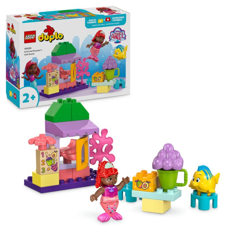 10420 lego duplo - Chioscul cu cafea al lui Ariel si Flounder 10420, LEGO DUPLO - SOLGARDEN