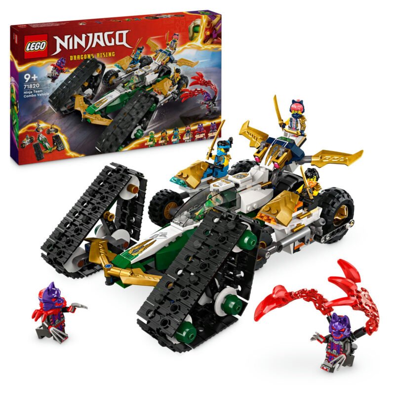 71820 lego ninjago - Vehicul combinat al echipei ninja 71820, LEGO Ninjago - SOLGARDEN