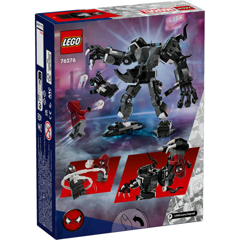 Armura de robot a lui Venom vs Miles Morales 76276, LEGO Marvel Super Heroes