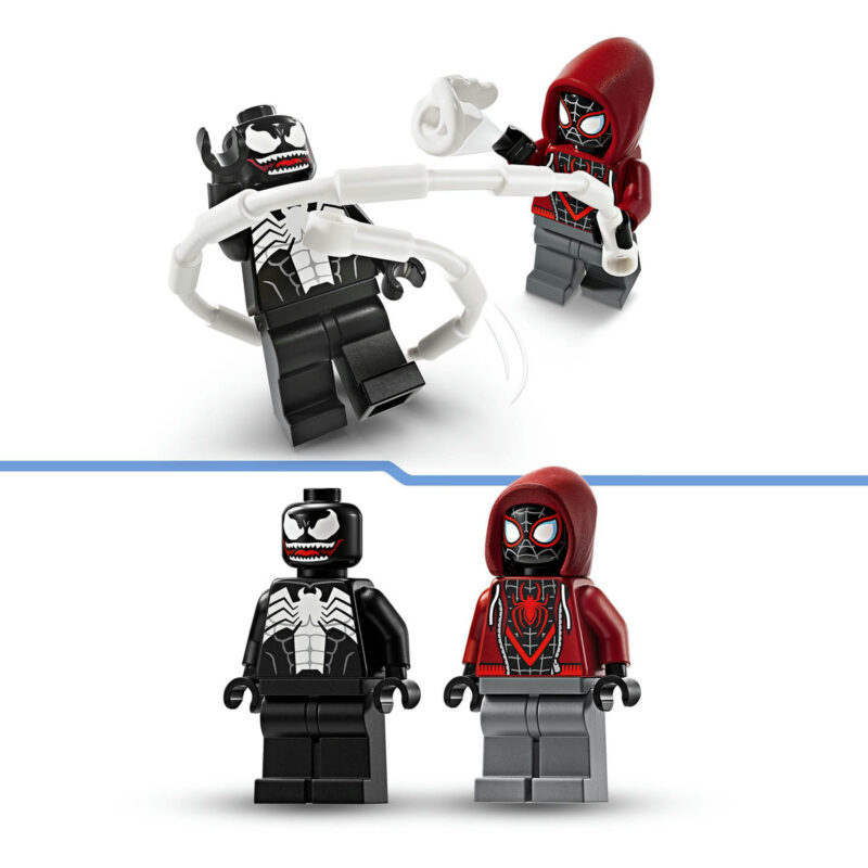 Armura de robot a lui Venom vs Miles Morales 76276, LEGO Marvel Super Heroes