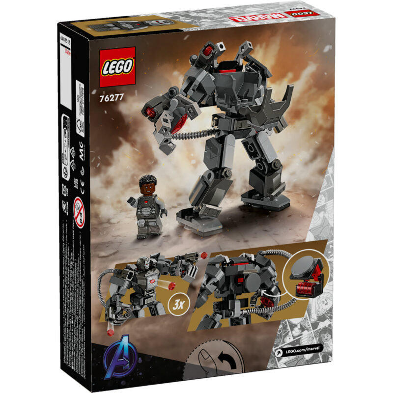 Armura de robot a lui War Machine 76277, LEGO Marvel Super Heroes - Image 3