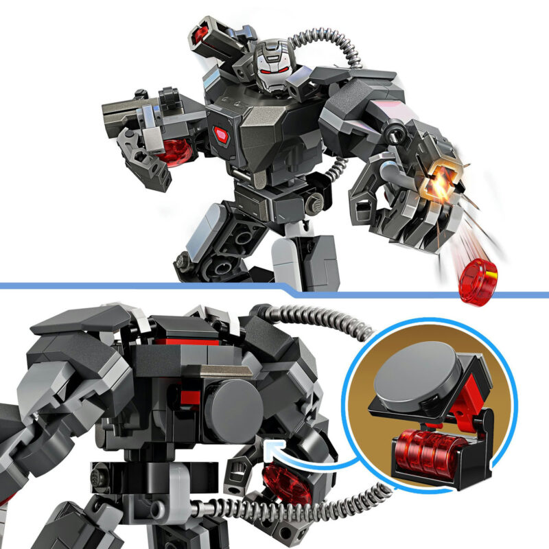 Armura de robot a lui War Machine 76277, LEGO Marvel Super Heroes - Image 8