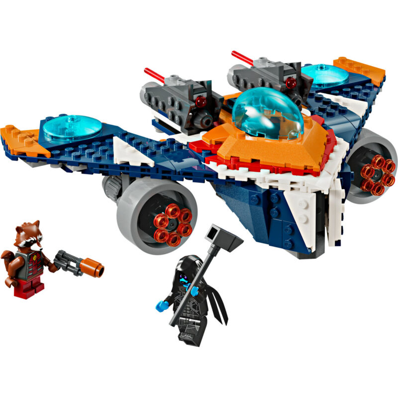 Avionul de lupta al lui Rocket vs Ronan 76278, LEGO Marvel Super Heroes - Image 7