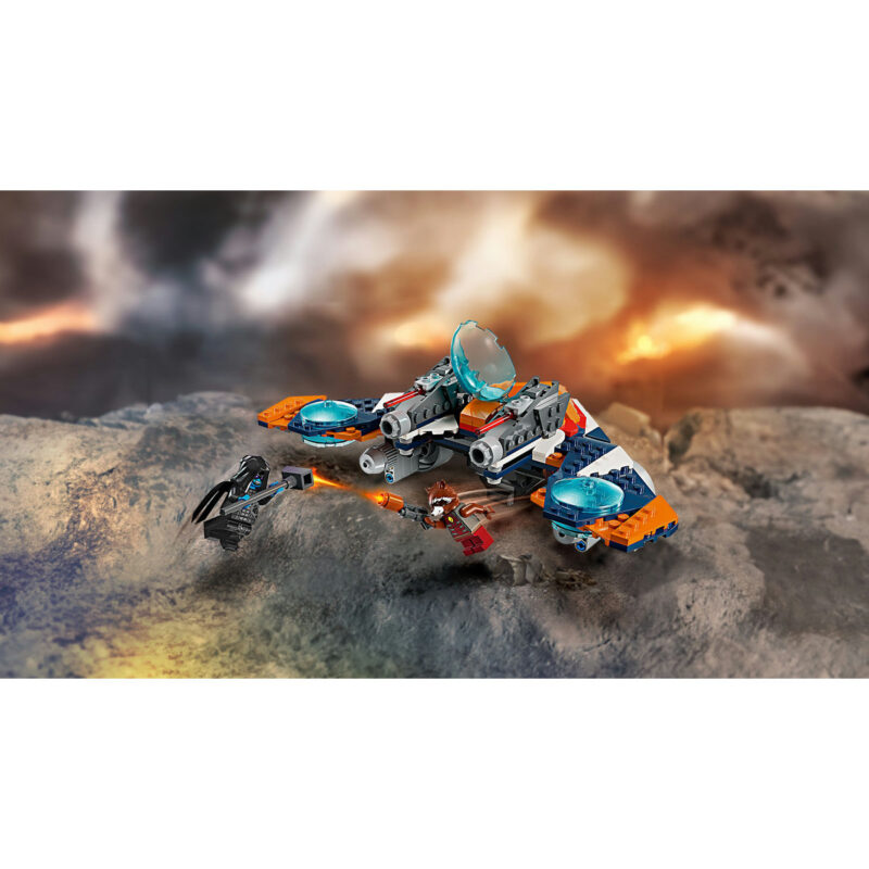 Avionul de lupta al lui Rocket vs Ronan 76278, LEGO Marvel Super Heroes - Image 9