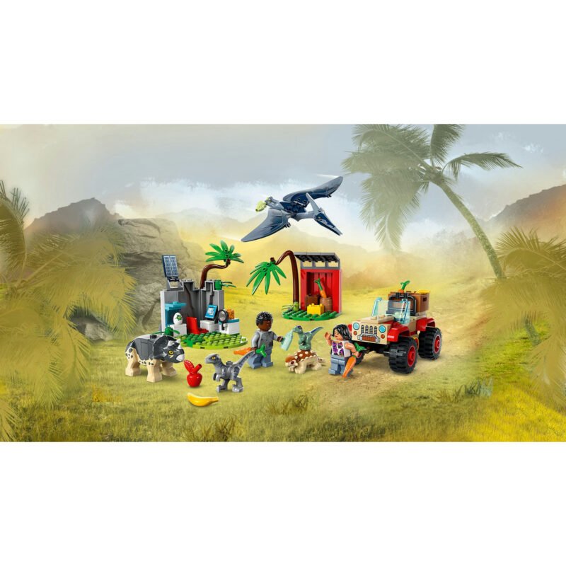 76963 lego jurassic world 9 - Centrul de salvare al puilor de dinozaur 76963, LEGO Jurassic World - SOLGARDEN