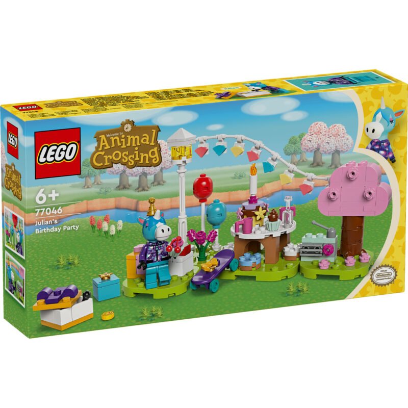 77046 lego animal crossing 1 - Petrecerea aniversara al lui Julian 77046, LEGO Animal Crossing - SOLGARDEN