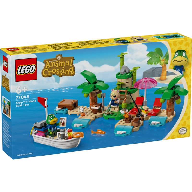 77048 lego animal crossing 1 - Turul insulei cu barca lui Kapp'n 77048, LEGO Animal Crossing - SOLGARDEN