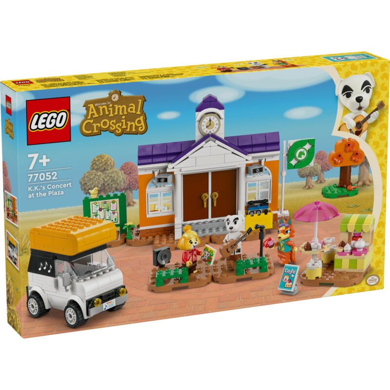 77052 lego animal crossing 1 - Concertul lui K.K. la Plaza LEGO 77052, LEGO Animal Crossing - SOLGARDEN