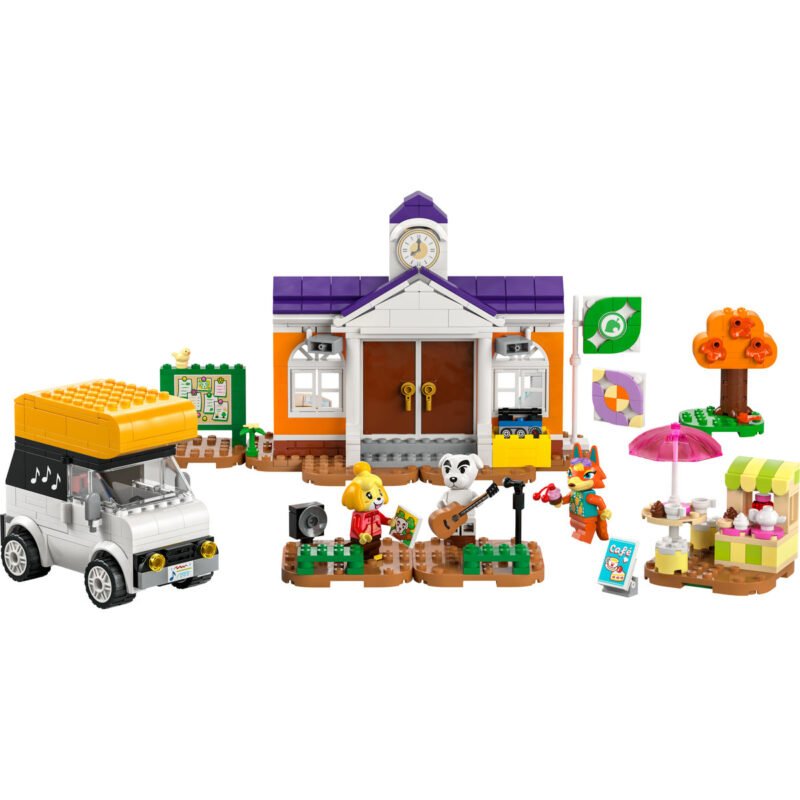 77052 lego animal crossing 6 - Concertul lui K.K. la Plaza LEGO 77052, LEGO Animal Crossing - SOLGARDEN